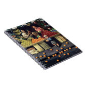 Kleinkind und Orangen Notizblock (Rechte Seite)