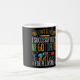 Kleinkind-Verhandler Lustiger Vorschullehrer-Humor Kaffeetasse