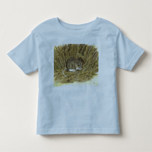 Kleinkind-Wecker-Feld-MäuseT - Shirt (Vorderseite)