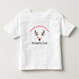 Kleinkind-Weihnachtszitat-T - Shirt