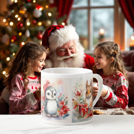 Kleinkindball 3 Niedliche Babytiere tragen ihren N Espressotasse