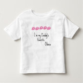 Kleinkinder 2T - 5/6T Basic T - Shirt Pink Candy S (Vorderseite)