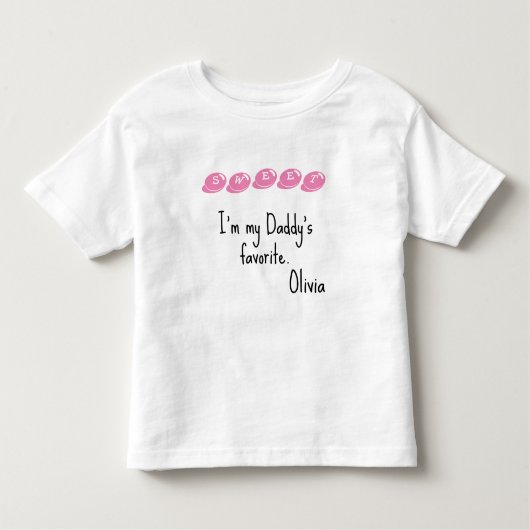 Kleinkinder 2T - 5/6T Basic T - Shirt Pink Candy S (Vorderseite)