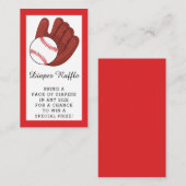 Kleinkinder-Babyduschmaschine für Baseball Begleitkarte (Vorne/Hinten)