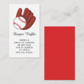 Kleinkinder-Babyduschmaschine für Baseball Begleitkarte (Vorne/Hinten)