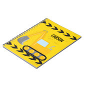 Kleinkinder-Baukastenwagen Notizblock (Linke Seite)