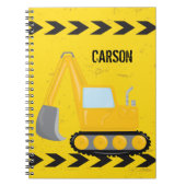 Kleinkinder-Baukastenwagen Notizblock (Vorderseite)