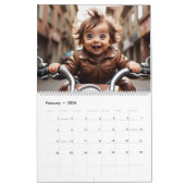 Kleinkinder Biker Club Motorrad Abenteuer Kalender (Feb 2026)