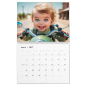 Kleinkinder Biker Club Motorrad Abenteuer Kalender (Mär 2027)