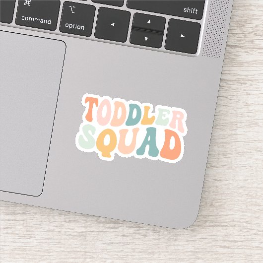 Kleinkinder-Elternteil, Kleinkinderlehrer, Kinderb Aufkleber (Detail)