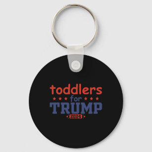 Kleinkinder für Trump Kinder Trump 2024 Lustiger T Schlüsselanhänger