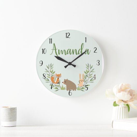 Kleinkinder-Kinderzimmer-Uhr Große Wanduhr (Zuhause)