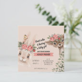 Kleinkinder mit Einladung von Blume (Stehend Vorderseite)