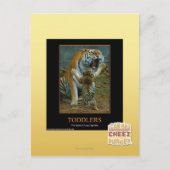 Kleinkinder Postkarte (Vorderseite)