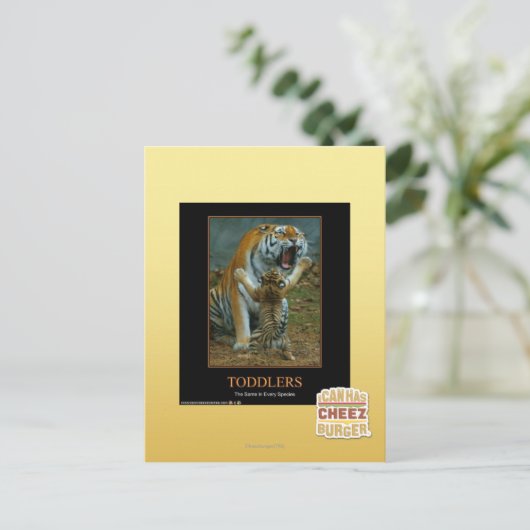 Kleinkinder Postkarte (Stehend Vorderseite)