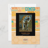 Kleinkinder Postkarte (Vorne/Hinten)