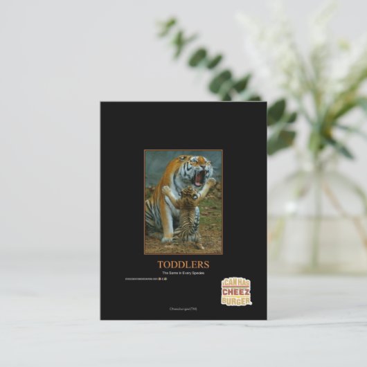 Kleinkinder Postkarte (Stehend Vorderseite)