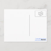 Kleinkinder schlafen Postkarte (Rückseite)
