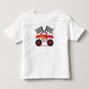 Kleinkinder-T-Shirt-Monster-Lkw Kleinkind T-shirt