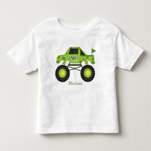 Kleinkinder-T-Shirt-Monster-Lkw Kleinkind T-shirt (Vorderseite)