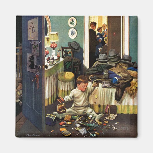 Kleinkinderlebewesen Magnet (Vorne)