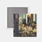 Kleinkinderlebewesen Magnet (Vorderseite/Rückseite)