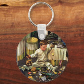 Kleinkinderlebewesen Schlüsselanhänger (Vorderseite)