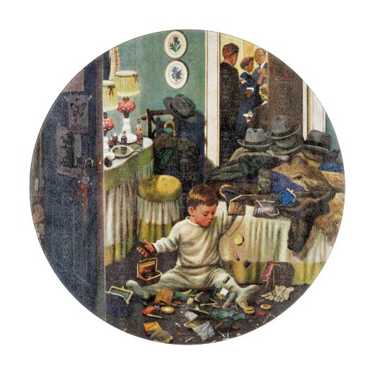 Kleinkinderlebewesen Schneidebrett (Vorderseite)