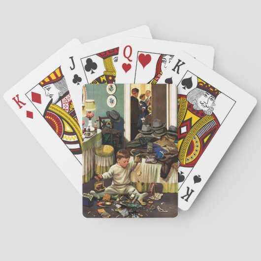 Kleinkinderlebewesen Spielkarten (Rückseite)