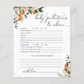 Kleinkindvorhersagen und Ratschläge der Süsse (Vorderseite)