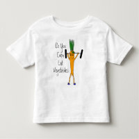 Kleinkindweightlifting-Karotten-T - Shirt