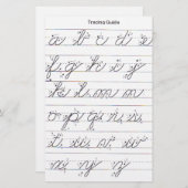 Kleinkursivführer Briefpapier (Vorne/Hinten)