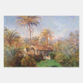Kleinlandwirt in Bordighera von Claude Monet Geschenkpapier Set (Vorderseite)
