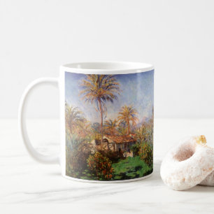 Kleinlandwirt in Bordighera von Claude Monet Kaffeetasse