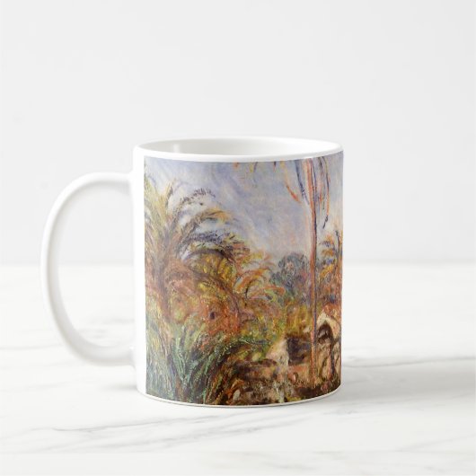 Kleinlandwirt in Bordighera von Claude Monet Kaffeetasse (Links)