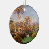 Kleinlandwirt in Bordighera von Claude Monet Keramikornament (Rechts)