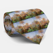 Kleinlandwirt in Bordighera von Claude Monet Krawatte (Gerollt)