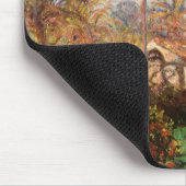 Kleinlandwirt in Bordighera von Claude Monet Mousepad (Ecke)