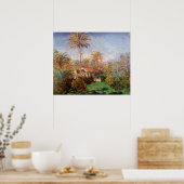 Kleinlandwirt in Bordighera von Claude Monet Poster (Küche)