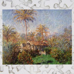 Kleinlandwirt in Bordighera von Claude Monet Puzzle<br><div class="desc">Der kleine Landsitz in Bordighera (1884) von Claude Monet ist ein Vintages impressionistisches Kunstmalerei mit einer klassischen mediterranen Villa. Eine tropische Szene in Bordighera, Italien mit Palmen im Garten an einem sonnigen Sommertag. Über den Künstler: Claude Monet (1840-1926) war Gründer der französischen impressionistischen Malerei, wobei die meisten seiner Gemälde "en...</div>