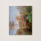 Kleinlandwirt in Bordighera von Claude Monet Puzzle (Vertikal)