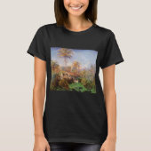 Kleinlandwirt in Bordighera von Claude Monet T-Shirt (Vorderseite)