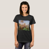 Kleinlandwirt in Bordighera von Claude Monet T-Shirt (Vorne ganz)