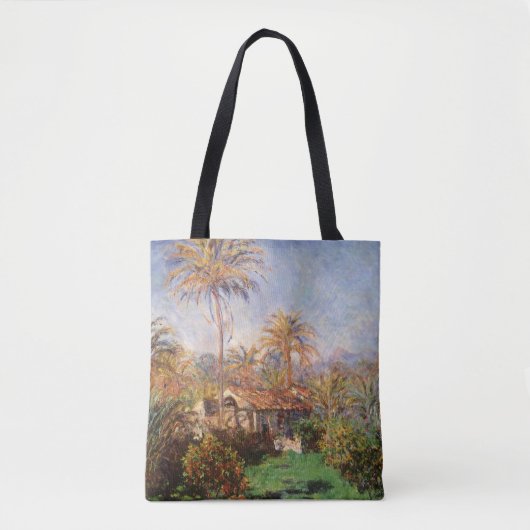 Kleinlandwirt in Bordighera von Claude Monet Tasche (Vorderseite)