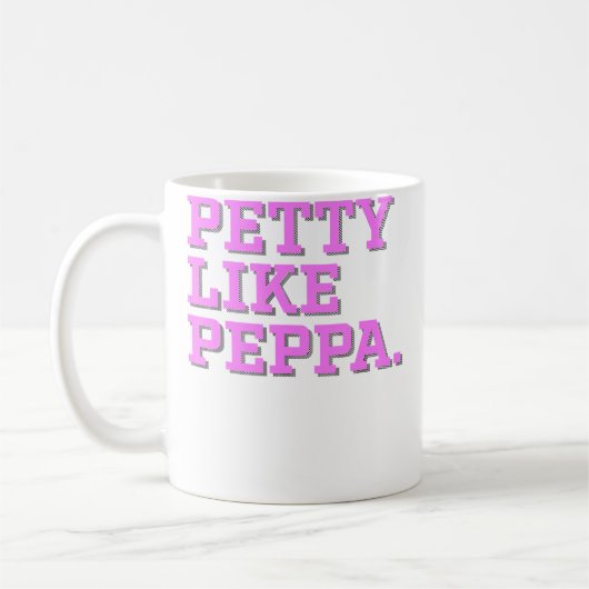 Kleinlich wie Pfeffer Kaffeetasse (Links)