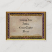 Kleinmore Tisha viktorianisches kundengerechtes Visitenkarte (Rückseite)