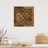 KLEINSPIEL IN STEIN POSTER (Küche)