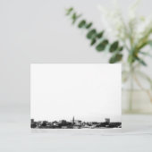 Kleinstadt Feiertagspostkarte (Stehend Vorderseite)