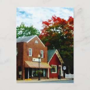 Kleinstadt im Herbst Prinzessin Anne MD Postkarte