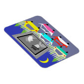 Kleinstädter Laufwerk-in-Film Flexi Magnet (Rechte Seite)